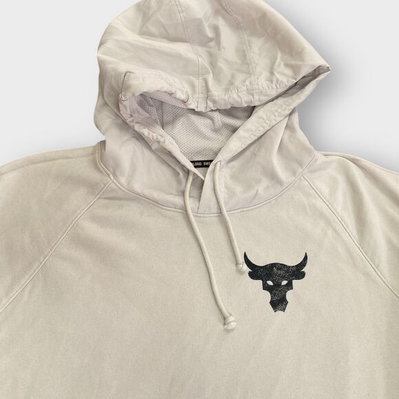 Under Armour Project Rock Hoodie Same Game Different Level Mens size XL - Picture 3 of 7